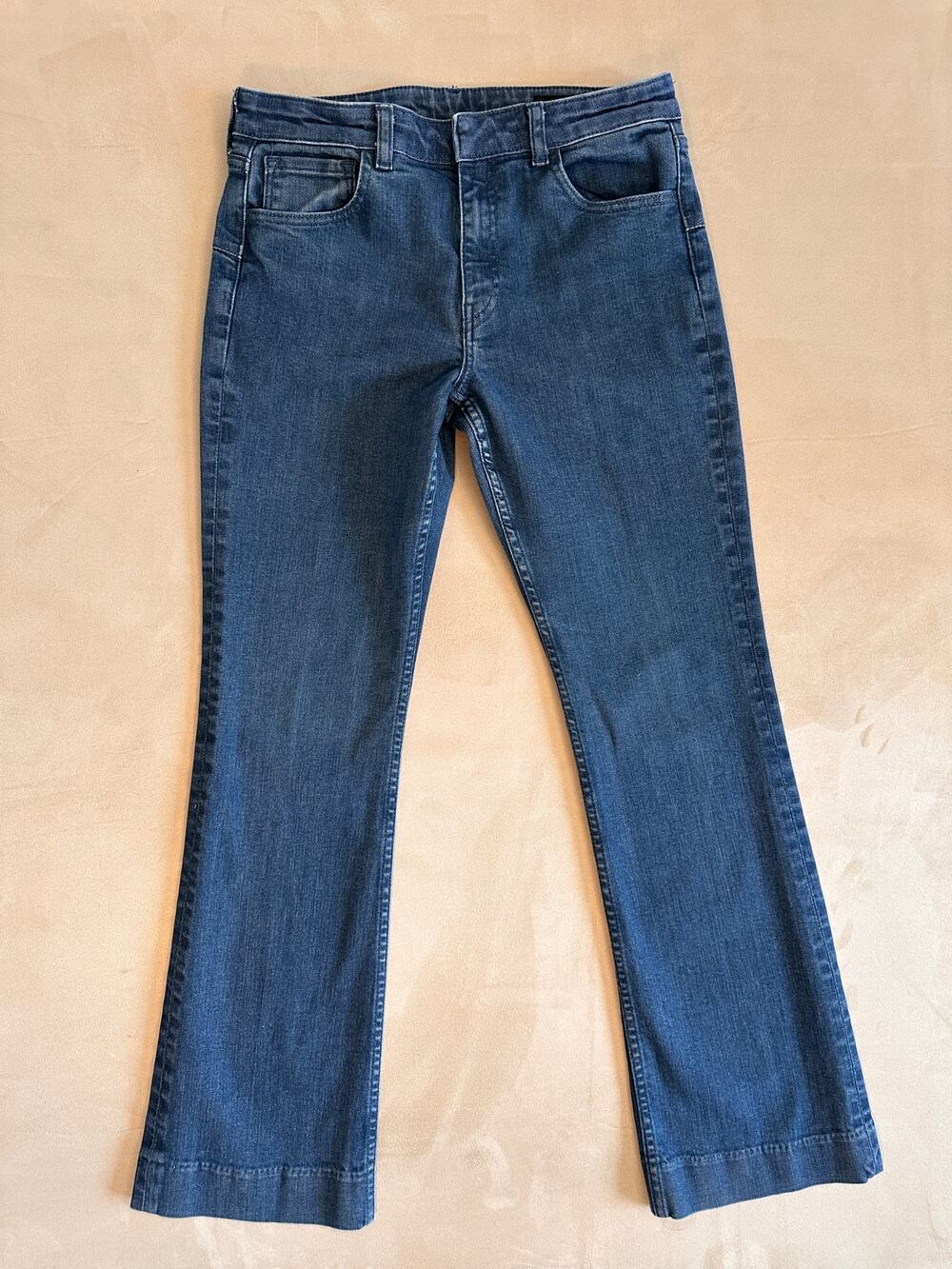 Zara Mid-Rise Bootcut Jeans ZW Collection Size 10